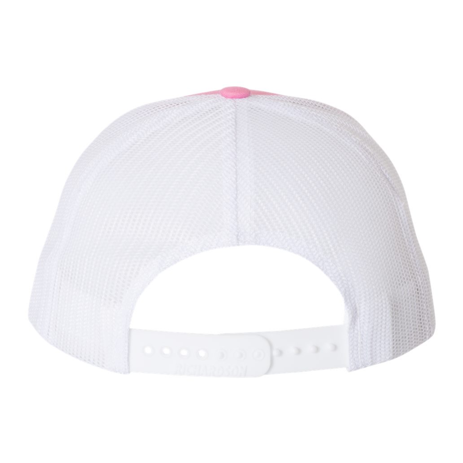Richardson 112 |  Adjustable Snapback Trucker Cap| Hot Pink/ White