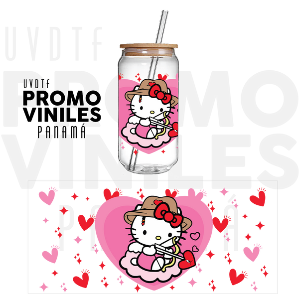 UV DTF Wrap | Pink Kitty