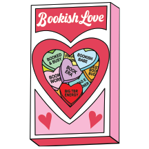 UV DTF Mini Stickers | Bookish Valentine 6