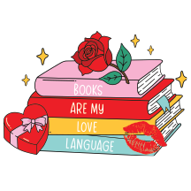 UV DTF Mini Stickers | Bookish Valentine 8