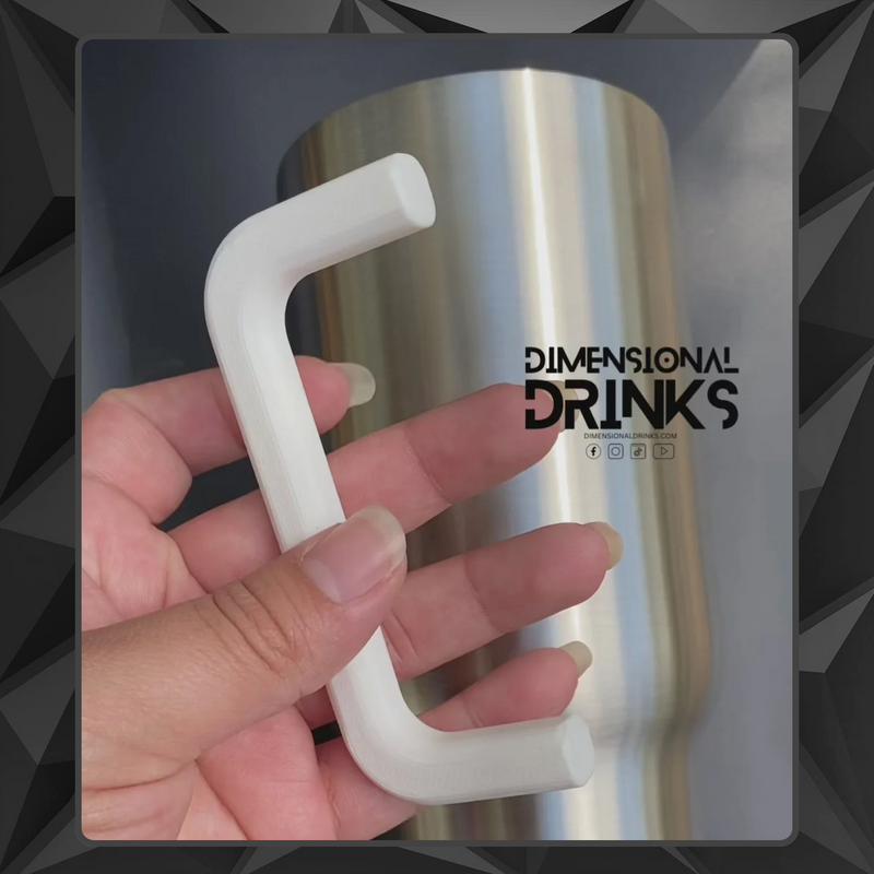 Dimensional Drinks | Square Handle