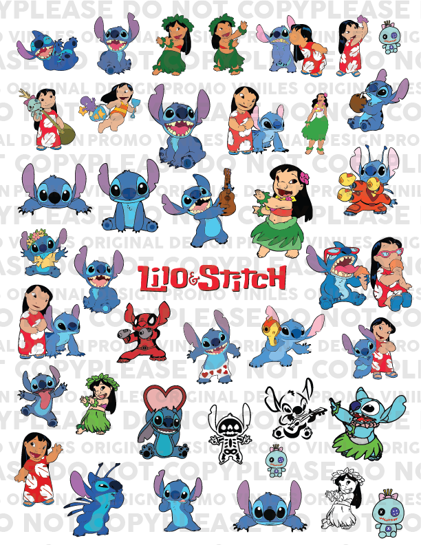 UV DTF 3D Sticker Sheets | Stitchy | 8.5x11