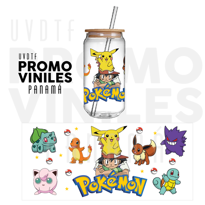 UV DTF Wrap | Poke Friends