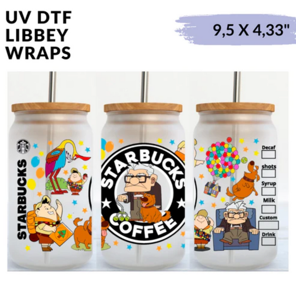UV DTF Wrap |  Pop | 9.5 x 4.33"