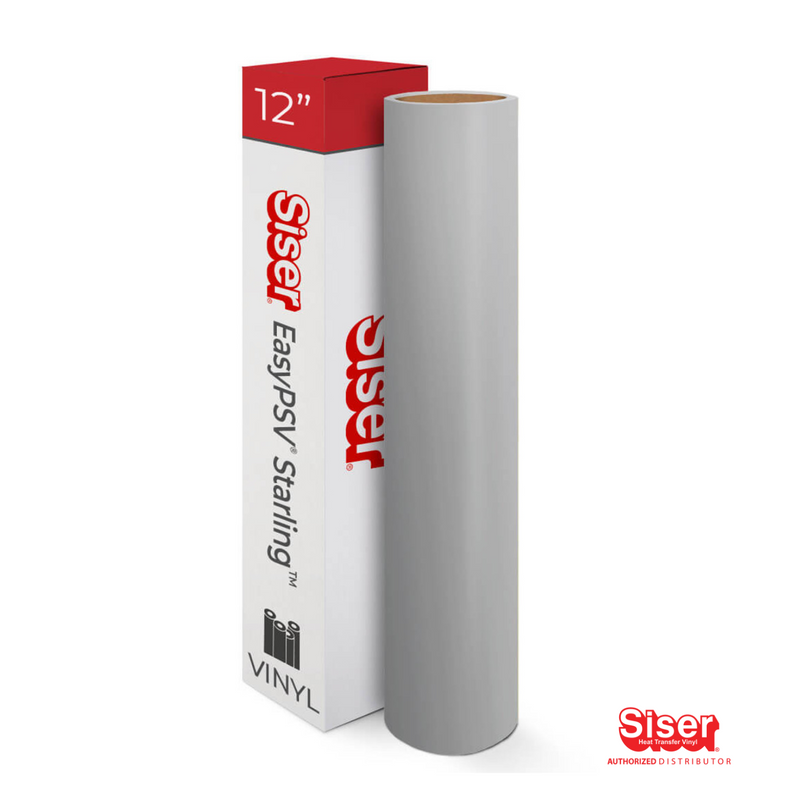 Siser - Vinil Adhesivo | EasyPSV® Starling™ | Gloss Silver 12" - Promo Viniles Panamá