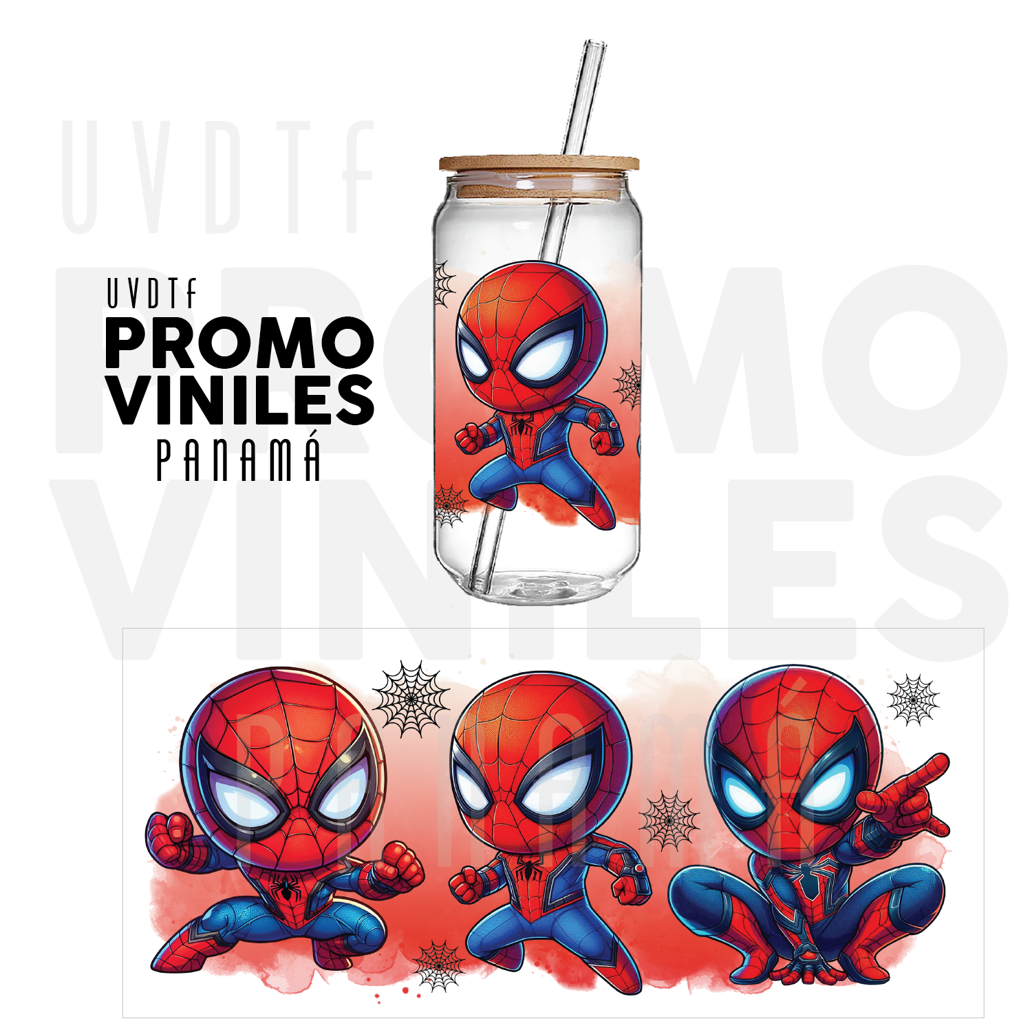 UV DTF Wrap | Spidy