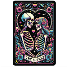 UV DTF Mini Stickers | Lovers | 3"