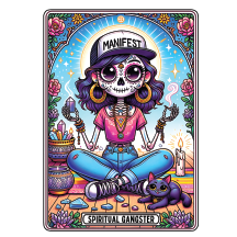 UV DTF Mini Stickers | Manifest | 3"