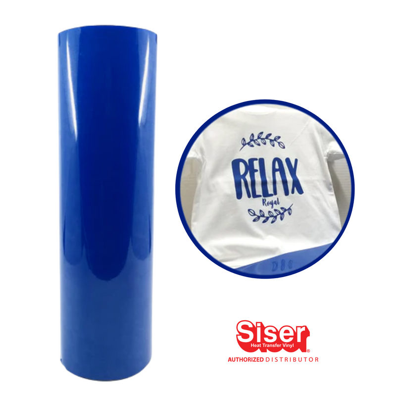 Siser EasyWeed® Vinil Térmico | Royal | Azul Royal | Ancho 20"