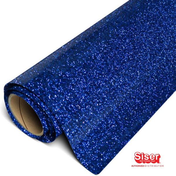 Siser Glitter® Vinil Textil Térmico | Azul Royal | Royal