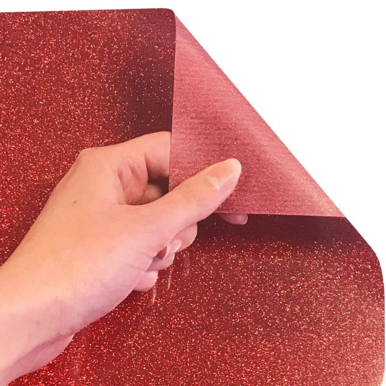 Siser Glitter® Vinil Textil Térmico | Rojo | Red