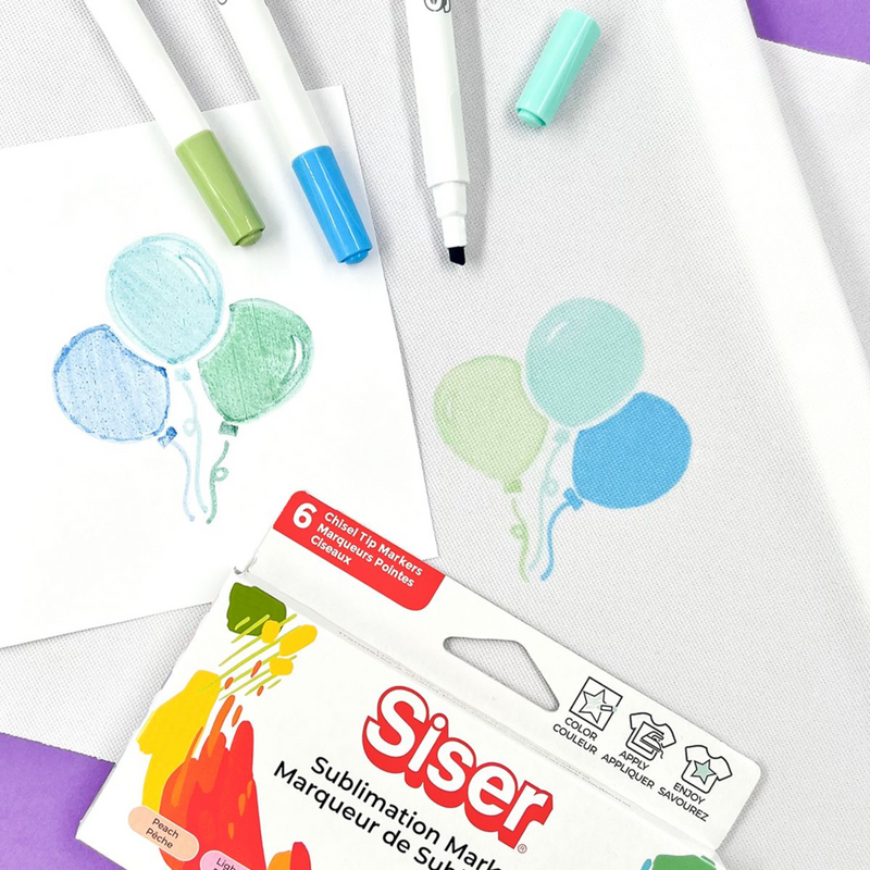 Siser® Marcadores de Sublimación | Pastel Pack