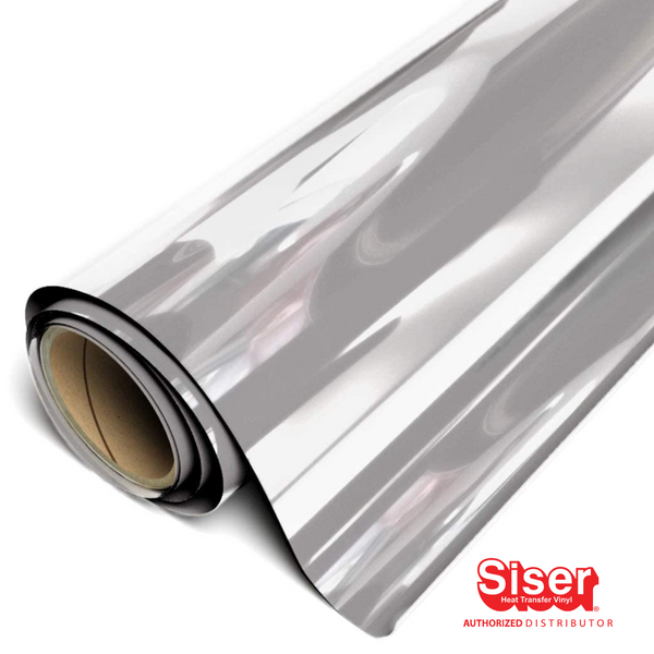 Siser Metal® Vinil Textil Térmico | Plateado | Silver | Ancho 12"