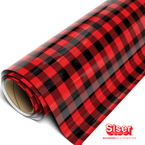 Siser EasyPatterns® Plus Vinil Textil Térmico | Buffalo Plaid | Ancho 12"