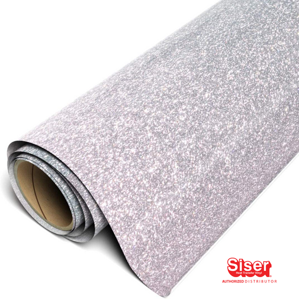 Siser Twinkle™ Vinil Textil Térmico | Silver 12"