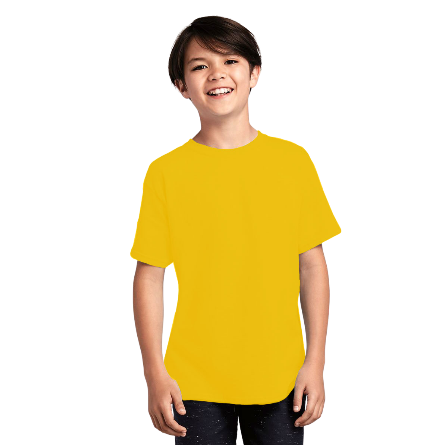 Gildan Kids Heavy Cotton | Cuello Redondo | Yellow