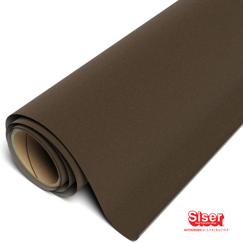 Siser StripFlock Pro® Vinil Textil Térmico | Chocolate | Brown | Ancho 12"