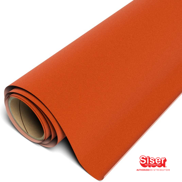 Siser StripFlock Pro® Vinil Textil Térmico | Naranja | Orange | Ancho 12"