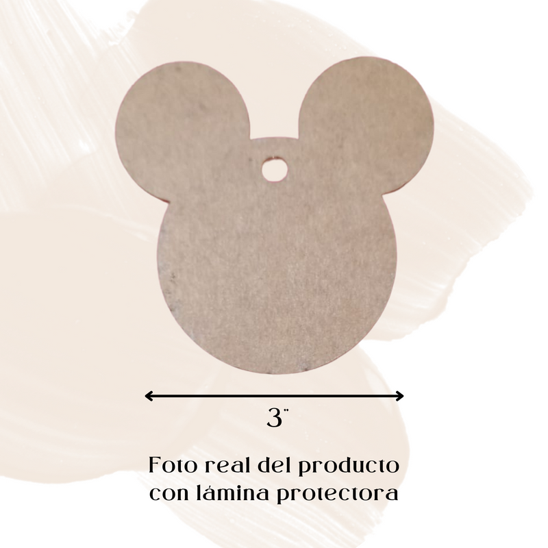 Acrílico | Mickey | Clear | 3"