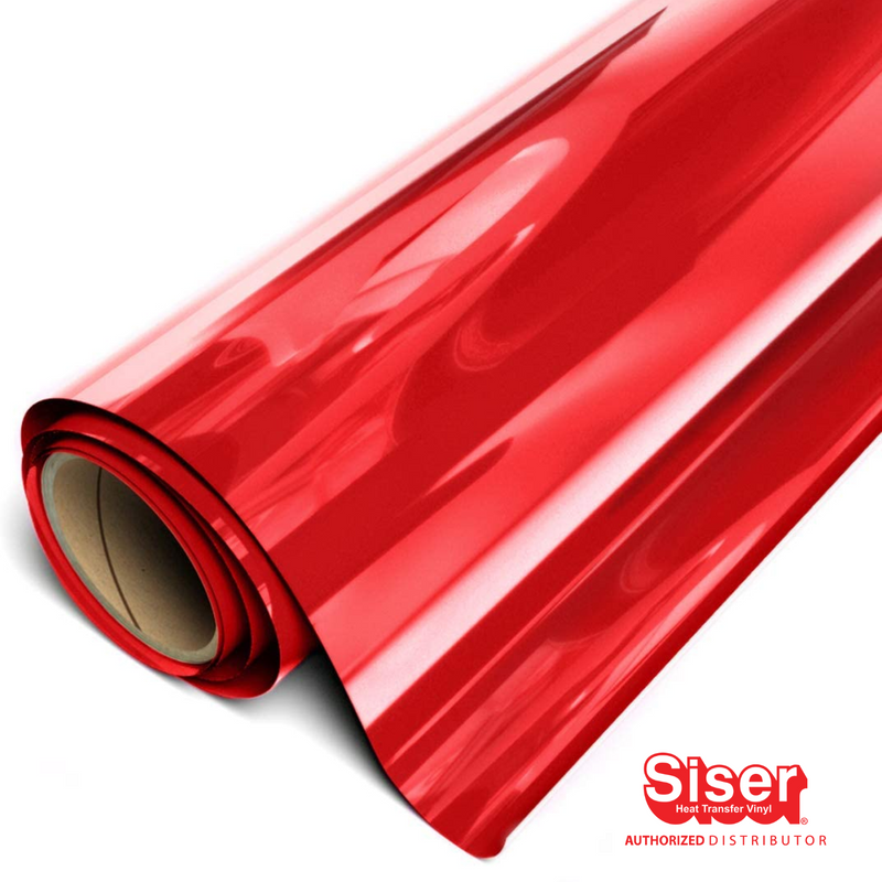 Siser Metal® Vinil Textil Térmico | Rojo | Red | Ancho 12"