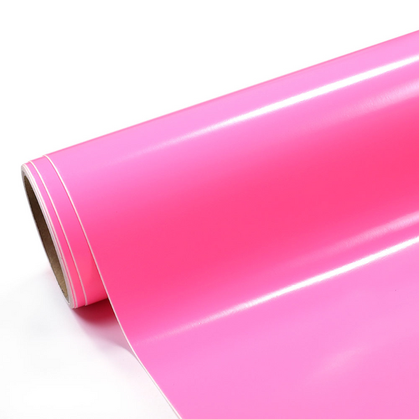 Vinil Adhesivo | Glossy Neon Pink | Ancho 12"