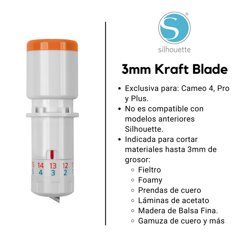 Silhouette Kraft Blade (3mm) para Cameo 4