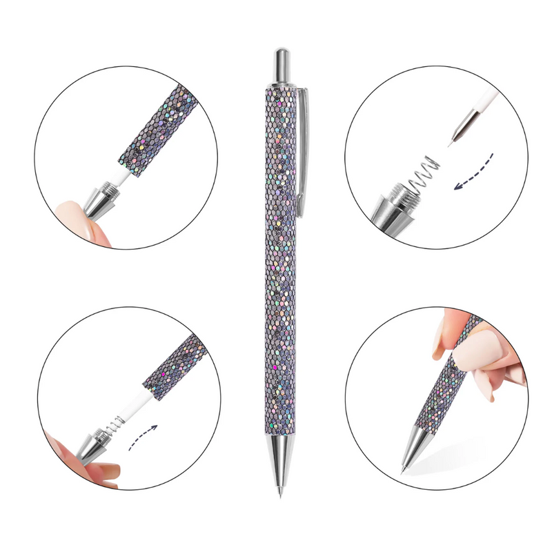 Weeding Pen | Glitter Sparkle Black