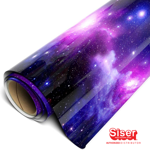 Siser EasyPatterns® Plus Vinil Textil Térmico | Infinite Galaxy | Ancho 12"