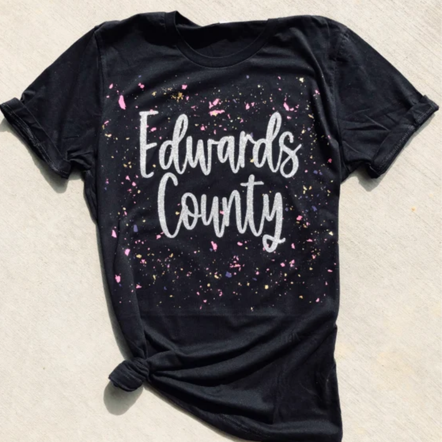 Screen Print Confetti | Purple