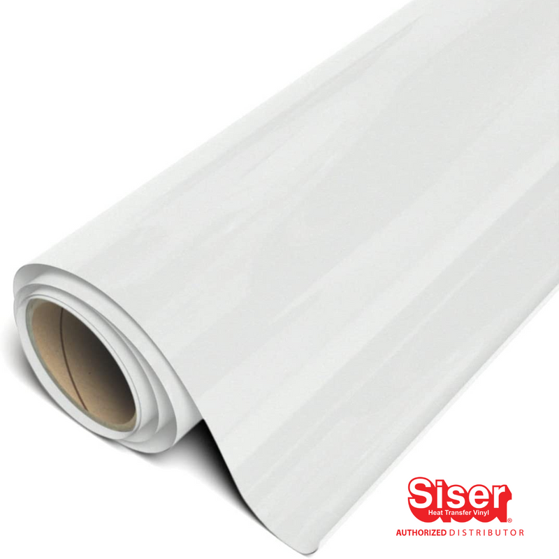 Siser Easy™ Puff Vinil Textil Térmico | White | Blanco | Ancho 12"