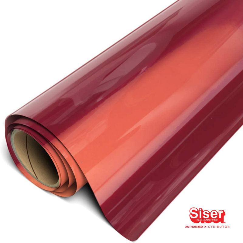 Siser EasyWeed® Electric Vinil Textil Térmico | Cranberry | Ancho 15"
