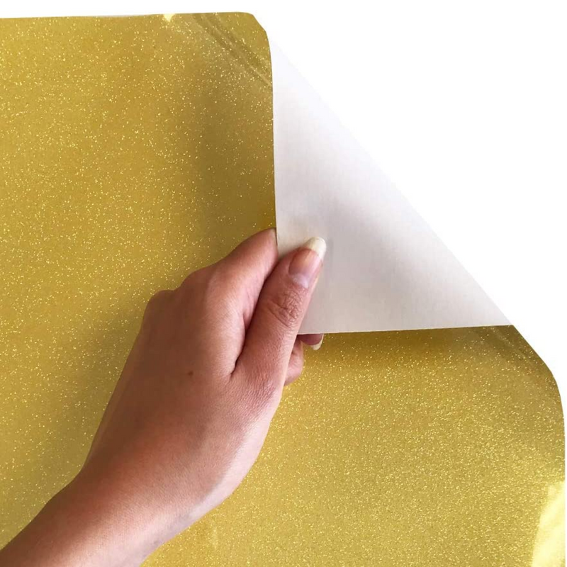 Siser Glitter® Vinil Textil Térmico | Lemon Sugar | Amarillo Pastel