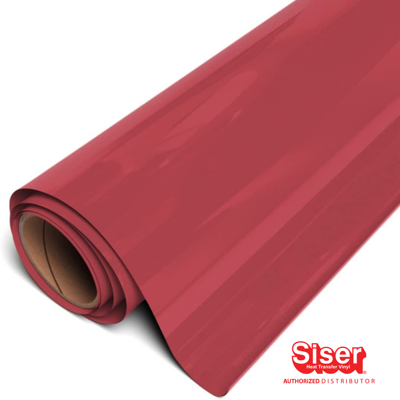 Siser Easy™ Puff Vinil Textil Térmico | Red | Rojo | Ancho 12"