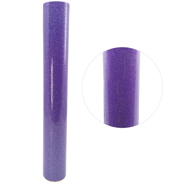 Vinil Adhesivo | Glitter Purple | 12"x12" - Promo Viniles Panamá