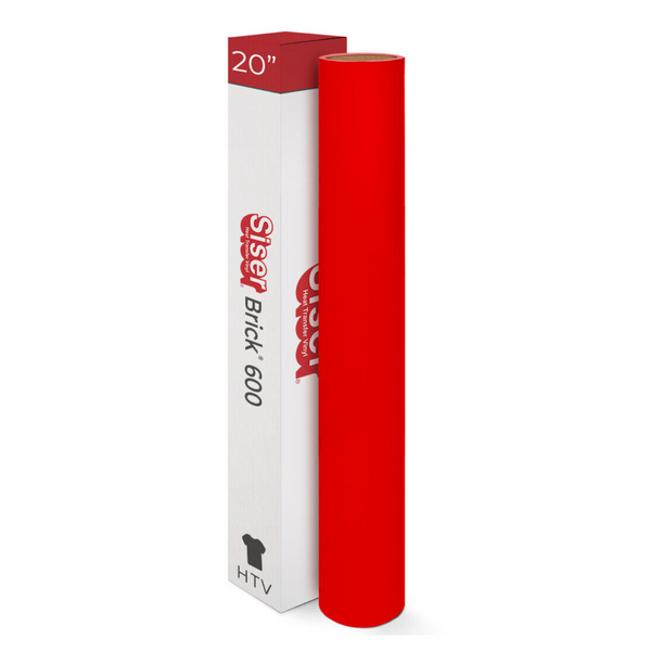 Siser Brick® 600 Vinil Textil Térmico | Rojo | Red