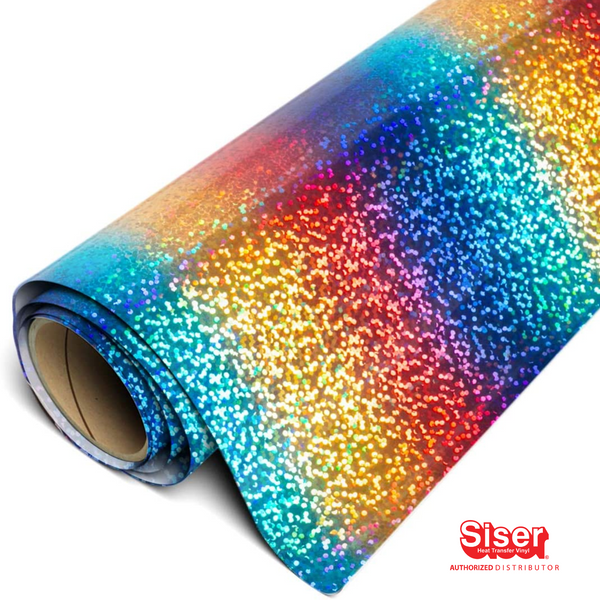 Siser Holographic® Vinil Textil Térmico | Arcoiris | Rainbow