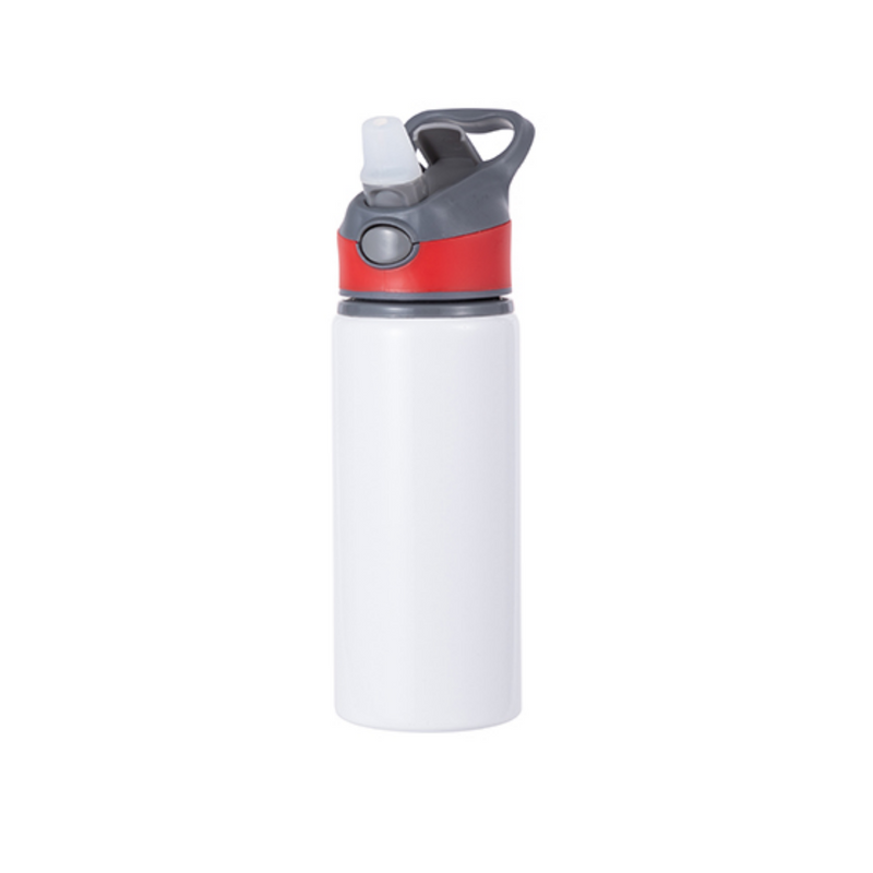 Botella de Agua | Aluminio | 22 oz | Tapa Roja