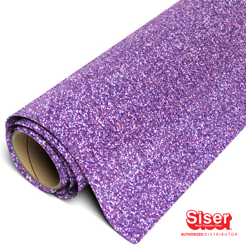 Siser Glitter® Vinil Textil Térmico | Lila | Lilac