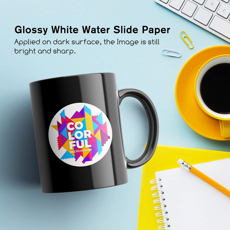 A-SUB | Waterslide Decal Paper | Inkjet | Blanco