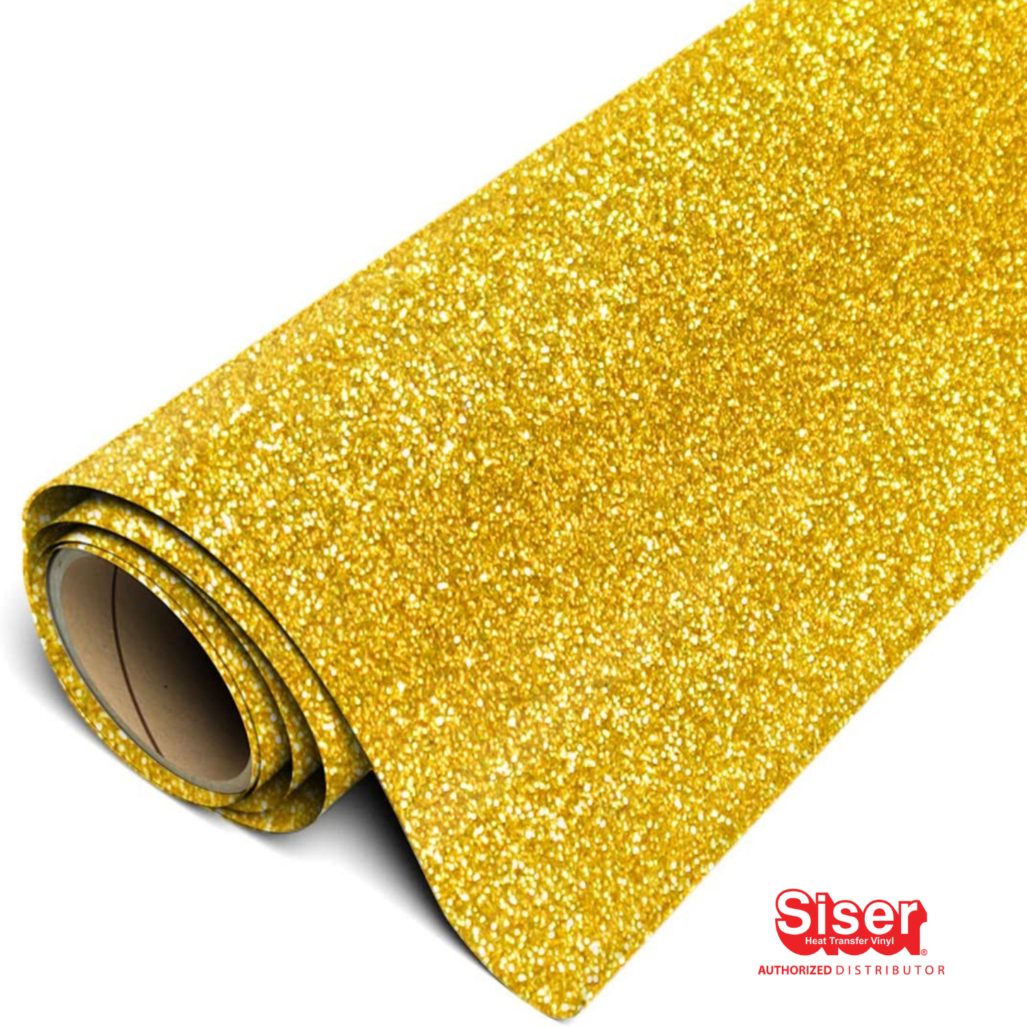 Siser Glitter® Vinil Textil Térmico | Dorado | Yellow Gold