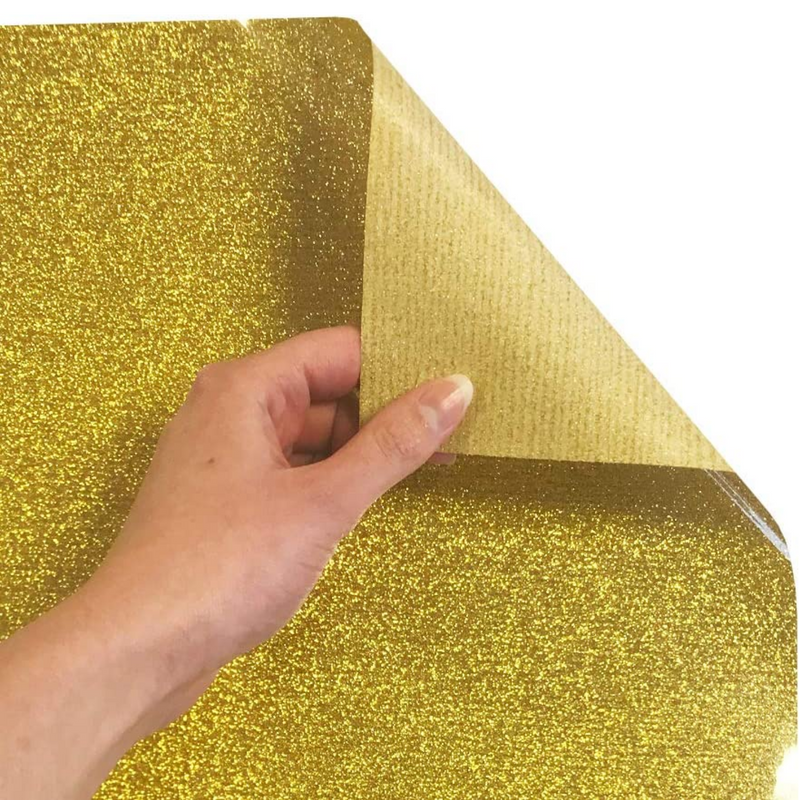 Siser Glitter® Vinil Textil Térmico | Dorado | Yellow Gold