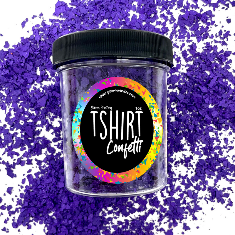 Screen Print Confetti | Purple