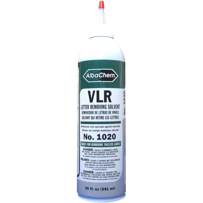 AlbaChem 1020 VLR Vinyl Letter Remover | Removedor de Vinil Textil  | 20oz