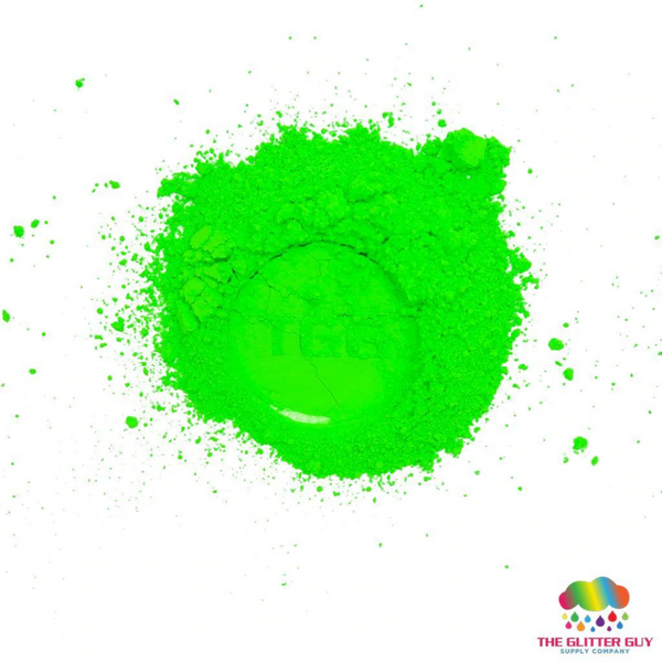 The Glitter Guy | Green | Fluorescent Mica Powder
