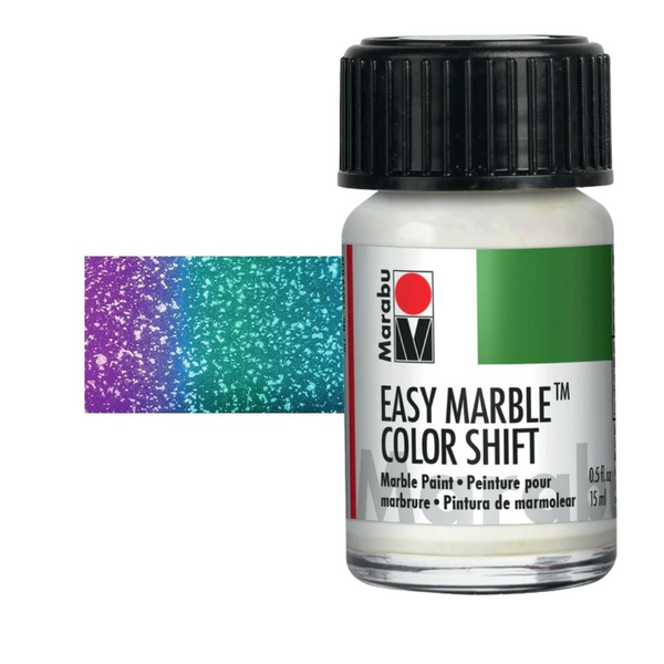 Easy Marble Paints | 515 Glitter Violet-Blue-Green