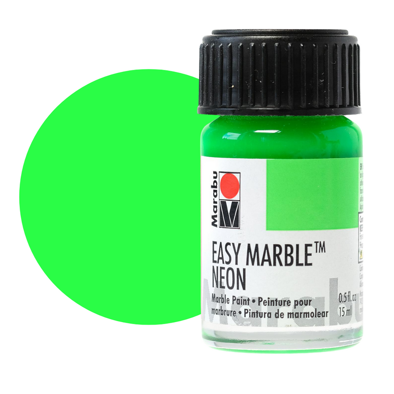 Easy Marble Paints | 365 Neon Green