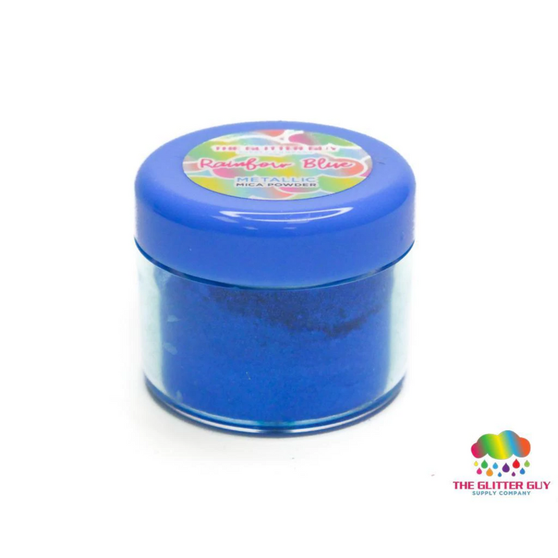 The Glitter Guy | Rainbow Blue | Metallic Mica Powder
