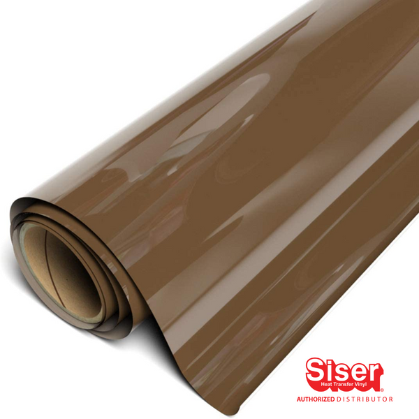 Siser EasyWeed Vinil Textil Térmico | Chocolate | Ancho 12"