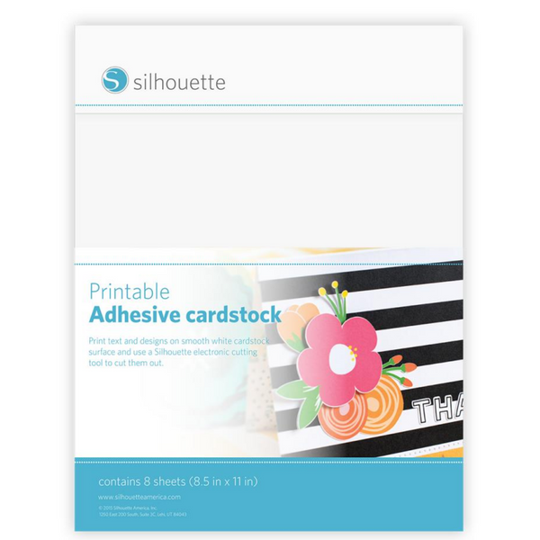 Silhouette | Printable Adhesive Cardstock