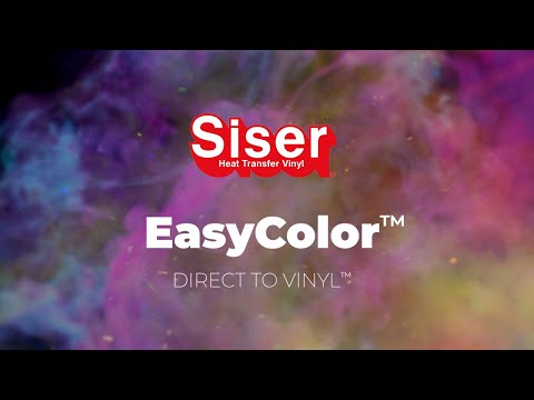 Siser EasyColor DTV (Directo-al-Vinil) - Vinil textil imprimible para  impresora de inyección de tinta Inkjet